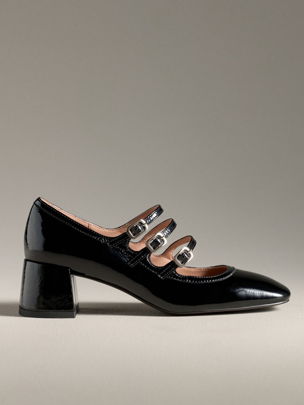 New without box-Bibi Lou Multi-Strap Mary Jane Heels